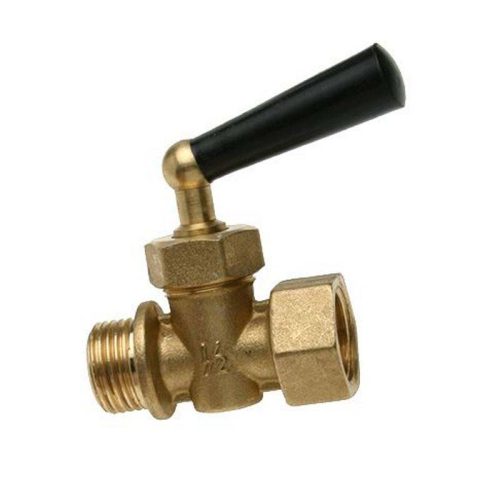 Кран запорный для манометра WATTS RM - 1/4' (НР/ВР, PN16, Tmin -10°С, Tmax 50°С)