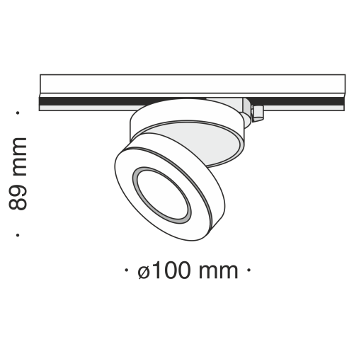 Трековый светильник Technical TR006-1-12W3K-W