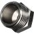 SFT-0004-001214 STOUT Ниппель НН переходной никелированный 1/2X1/4