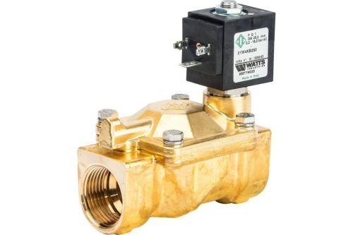 Фото Клапан соленоидный WATTS 850T - 1' (PN25, Tmax 90°C, 230В, нормально открытый) Клапан соленоидный WATTS 850T - 1' (PN25, Tmax 90°C, 230В, нормально открытый)