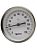 Термометр биметаллический аксиальный WATTS F+R801 OR - 1/2' (D-100 мм, шкала 0-120°C, гильза 100 мм)
