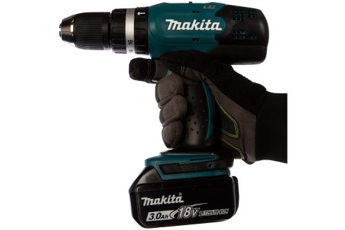 Фото Аккумуляторная дрель Makita DHP453RFE Аккумуляторная дрель Makita DHP453RFE