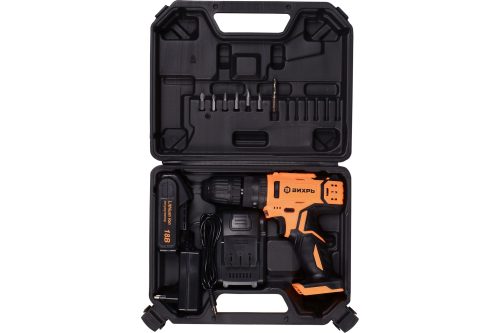 Фото Дрель-шуруповерт ВИХРЬ ДА-18Л-2КУ Дрель-шуруповерт ВИХРЬ ДА-18Л-2КУ
