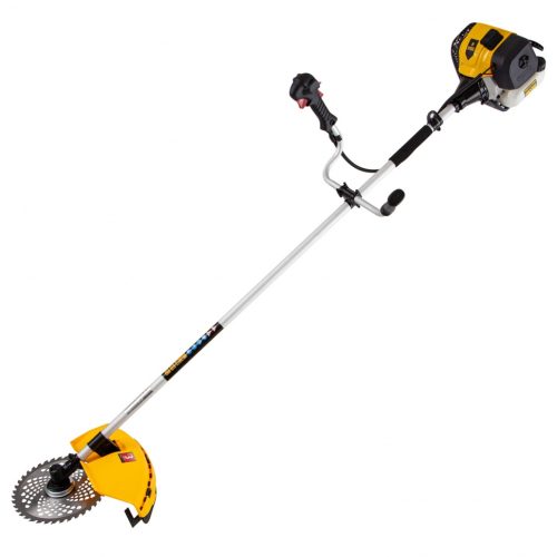Фото Триммер бензиновый DGT 330, 33 см3, 1.8 л. с, неразъемная штанга, состоит из 2 частей Denzel Триммер бензиновый DGT 330, 33 см3, 1.8 л. с, неразъемная штанга, состоит из 2 частей Denzel
