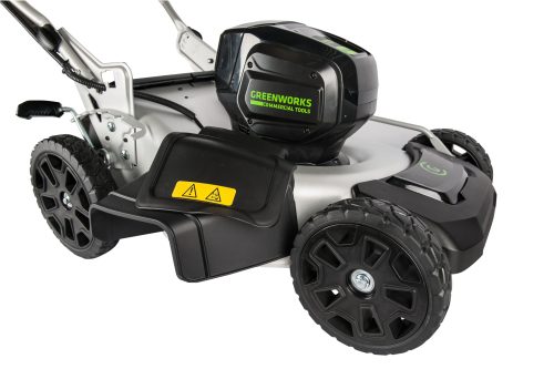 Аккумуляторная бесщеточная газонокосилка Greenworks GD82LM46 2502407