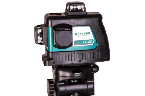 KRAFTOOL 20-70 м, 360 градусов , (детектор), сверхъяркий, IP54, точн. 0,2 мм/м, штатив, нивелир лазерный LL-3D-3 34640-3