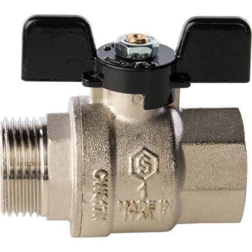 Фото SVB-0004-000025 STOUT Кран шаровой полнопроходной, ВР/НР, ручка бабочка 1 SVB-0004-000025 STOUT Кран шаровой полнопроходной, ВР/НР, ручка бабочка 1