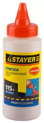 STAYER 115 гр., красная, краска для малярных шнуров 2-06401-2_z01