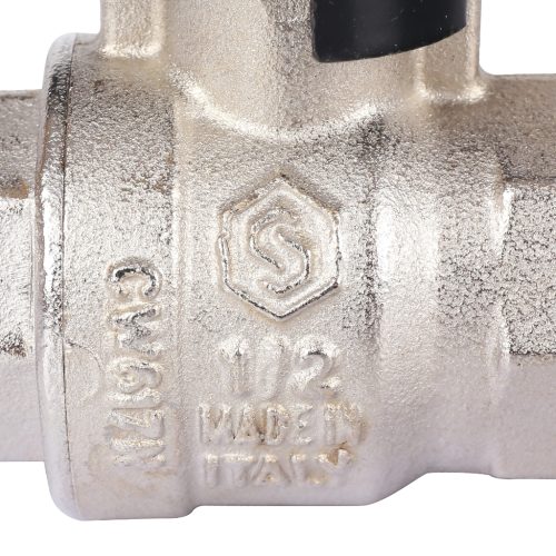 SVB-0014-000015 STOUT Кран шаровой стандартнопроходной, ВР/НР, ручка бабочка 1/2"