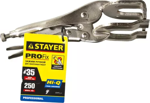 STAYER 250 мм, CrV, зажим ручной сварщика 22470_z01
