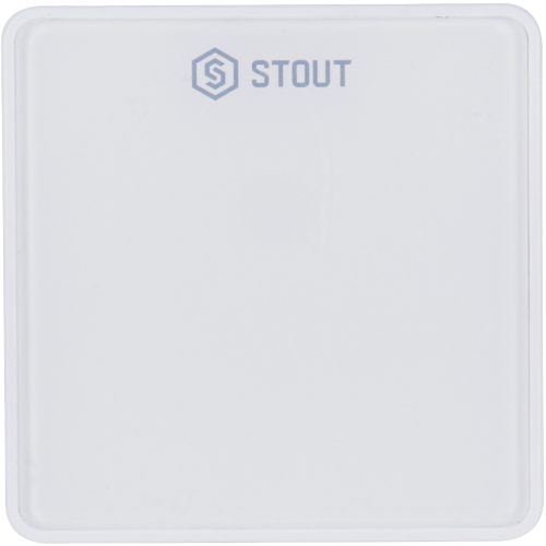 STE-0101-008010 STOUT Беспроводной комнатный датчик C-8r, белый