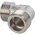 SFT-0010-000012 STOUT Угольник НН никелированный 1/2