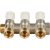 SMB 6851 343403 STOUT Коллектор распределительный 3/4", 3 отвода 3/4"ЕК