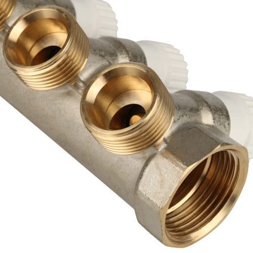 SMB 6851 013404 STOUT Коллектор распределительный 1", 4 отвода 3/4"ЕК