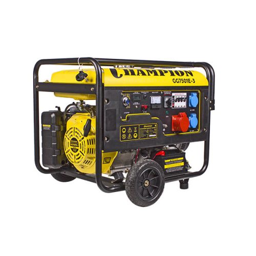 Фото Бензиновый генератор CHAMPION GG7501E-3 Бензиновый генератор CHAMPION GG7501E-3