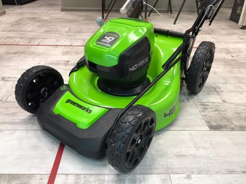 Газонокосилка аккумуляторная Greenworks GD40LM46HP 40V (c АКБ 4Ач и ЗУ) 2514407UB