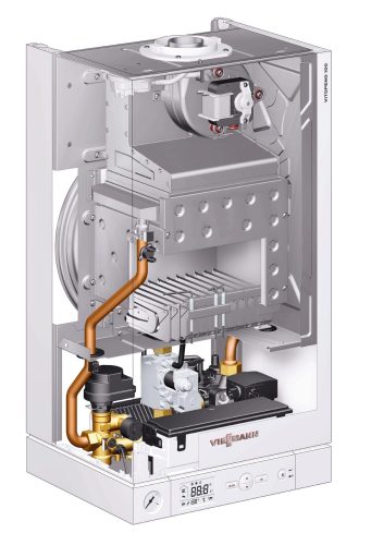 Котел газовый конденсационный Viessmann Vitodens 200-W B2HA - 60 кВт (с Vitotronic 200 HO1B)