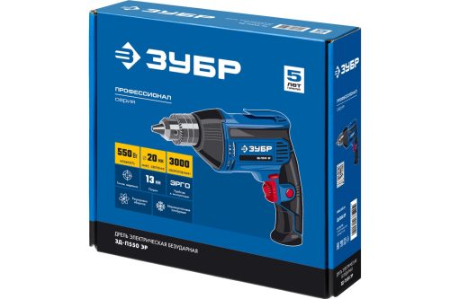 Дрель ЗУБР ЗД-П550 ЭР 550 Вт