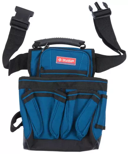 ЗУБР 7 карманов, нейлон, подсумок поясной 38634