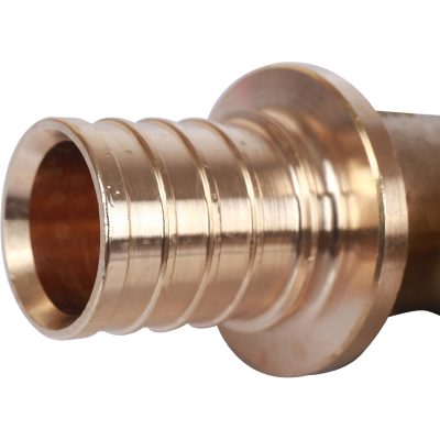 SFA-0007-000032 STOUT Угольник  90° 32 для труб из сшитого полиэтилена аксиальный