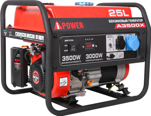 Портативный бензиновый генератор A-iPower A3500X
