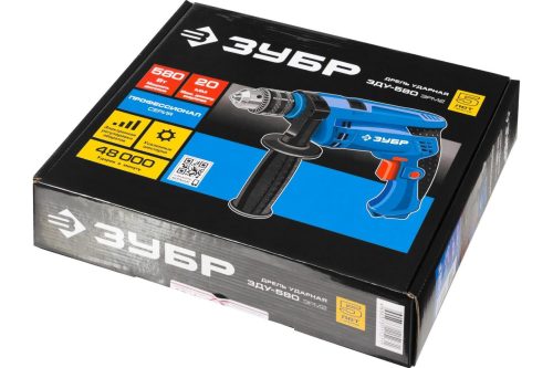 Фото Дрель ударная ЗУБР ЗДУ-580 ЭРМ2 580 Вт Дрель ударная ЗУБР ЗДУ-580 ЭРМ2 580 Вт