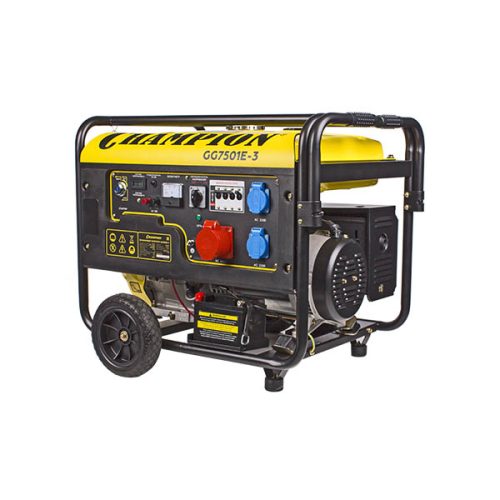 Фото Бензиновый генератор CHAMPION GG7501E-3 Бензиновый генератор CHAMPION GG7501E-3