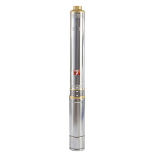 Скважинный насос DWC-4-80, центробежный, диаметр 4", 1500 Вт, 5700 л/ч, напор 80 м Denzel