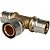 SFP-0005-263226 STOUT Тройник переходной 26х32х26 для металлопластиковых труб прессовой