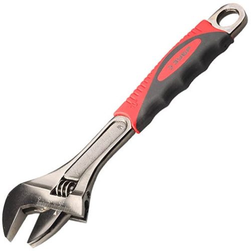 Фото ЗУБР 250/36 мм, сталь ключ разводной 27255-25 ЗУБР 250/36 мм, сталь ключ разводной 27255-25