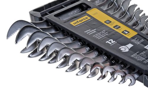 Inforce Набор рожковых ключей 12 предметов 06-05-79