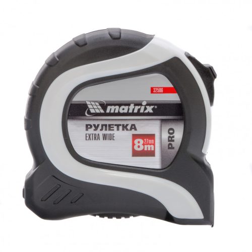 Фото Рулетка Extra Wide, 8 м x 27 мм, двухкомпонентный корпус, Pro Matrix Рулетка Extra Wide, 8 м x 27 мм, двухкомпонентный корпус, Pro Matrix