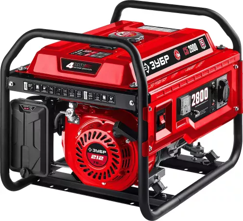 Фото Бензиновый генератор ЗУБР СБ-2800 Бензиновый генератор ЗУБР СБ-2800