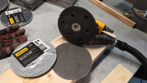 Inforce Круг шлифовальный на сетке 150 мм, K 240 5 шт. 11-01-325