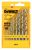 Набор сверл по металлу (1-10 мм, 10 шт., в пластиковой кассете) DEWALT DT5921