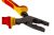 Плоскогубцы 185 мм Stanley 0-84-001
