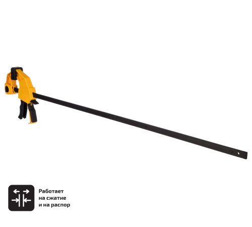 Inforce быстрозажимная струбцина 90х900мм 06-03-25