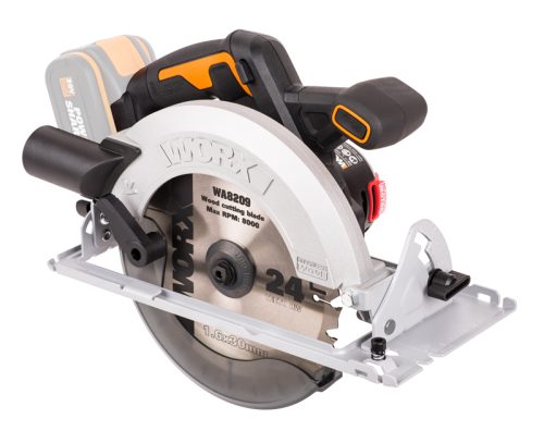 Фото Аккумуляторная бесщеточная циркулярная пила WORX WX520.9, без АКБ и ЗУ Аккумуляторная бесщеточная циркулярная пила WORX WX520.9, без АКБ и ЗУ