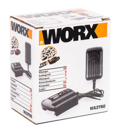 Зарядное устройство WORX WA3760 20В, 0,4A