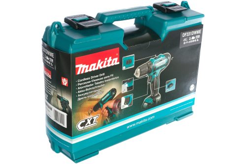 Фото Аккумуляторная дрель-шуруповерт Makita DF331DWME Аккумуляторная дрель-шуруповерт Makita DF331DWME