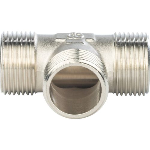 SFT-0018-121212 STOUT Тройник НН никелированный 1/2X1/2X1/2