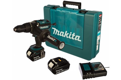 Фото Аккумуляторная дрель-шуруповерт Makita DHP451RFE Аккумуляторная дрель-шуруповерт Makita DHP451RFE