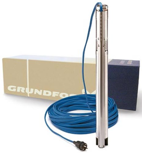 Насос скважинный Grundfos SQ 3-105, с кабелем 80м