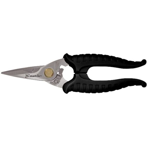 Фото Ножницы универсальные, 183 мм, техотверстие 12 мм для кабеля Matrix Master Ножницы универсальные, 183 мм, техотверстие 12 мм для кабеля Matrix Master