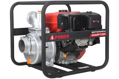 Бензиновая мотопомпа для чистой воды A-iPower AWP100