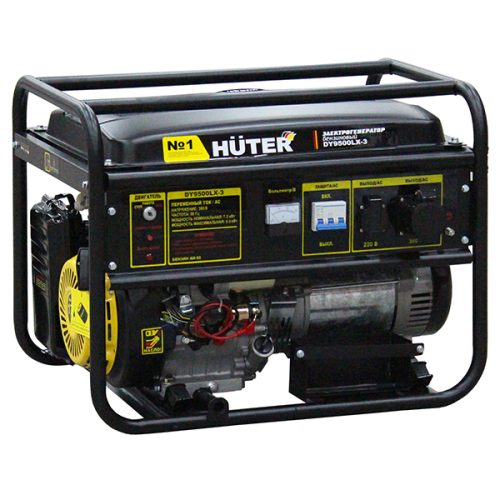 Бензиновый генератор HUTER DY9500LX-3