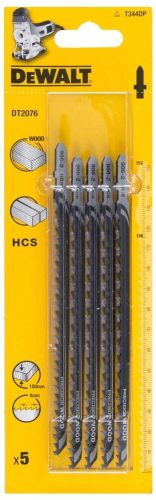 Пилки по дереву HCS (152х116 мм, шаг 4.0, пропил 100 мм, T344DP, 5 шт.) DEWALT DT2076