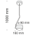 Подвесной светильник Technical MOD072PL-L8W3K