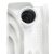 SRB-0310-035004 STOUT Space 350 4 секции радиатор биметаллический боковое подключение RAL9016