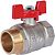 RBV-0004-0210232 ROMMER Шаровой кран 1 1/4" ВН/НР, ручка бабочка